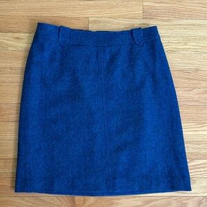 Talbots warm Blue Skirt